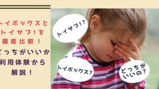 トイサブとトイボックスの比較